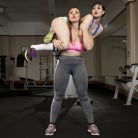 Audrey Noir in 'Going the Extra Mile: Strict Trainer Dominates Lesbian Gym Slut'