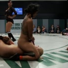 Hollie Stevens in 'Can the Undefeated Dragons come back and win the trophy. Will Dragon be forced to cum on the mat'