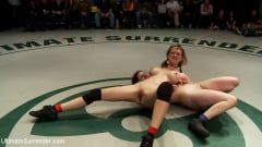 Iona Grace - Round 3 of the August Live Tag Team Brutal submissions, Crushing leg scissors. | Picture (18)