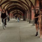 Juliette March in 'Filthy Lullu Gun Gets Fully Naked and Barefoot on Dirty Streets'