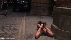 Linda - Beautiful Czech girl exposed on the streets at night!!! | Picture (16)