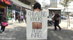 Mona Wales - Cheating Wife's Big Hot Ass Shamed Fully Naked In Public Display | Picture (4)