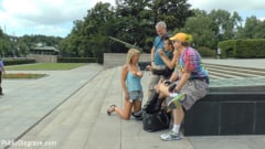 Mona Wales - Horny Blonde Anal Slut Disgraced for Berlin Tourists | Picture (3)