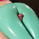 Mona Wales in 'Latex Cock Tease'