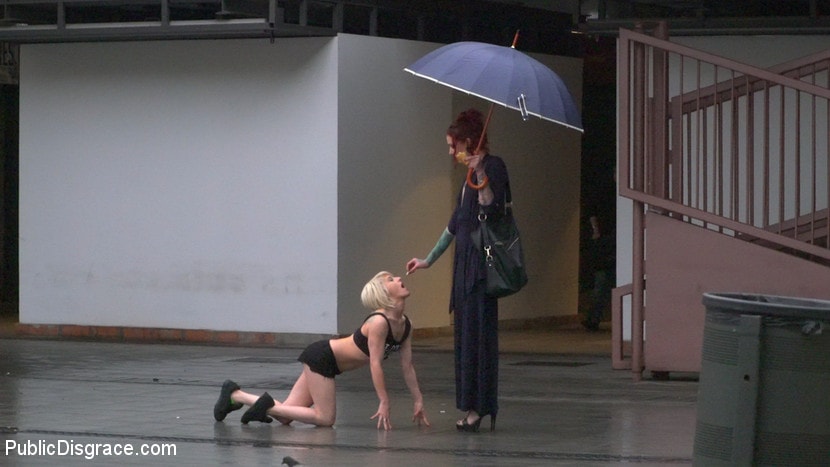 Nora Barcelona - Eager Bitch Spanked And Flogged In The Rain! - Part 1 | Picture (7)