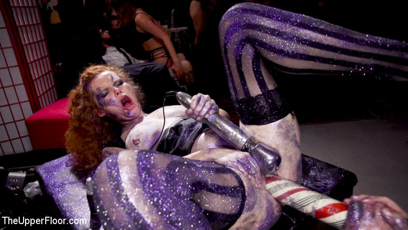 Anal Submissive Sluts Ravaged and Squirting at Holiday Winter Orgy