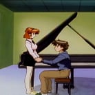 Anime in 'The Pianist'
