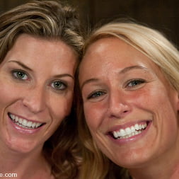 Ariel X and Mellanie Monroe Hey after wrestling do you two want to come down stairs