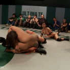 Ariel X in 'Round 2 of January's Live match: The Dragon is humiliated, sexually destroyed, cums on the mat!!'