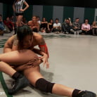 Ariel X in 'Round 2 of January's Live match: The Dragon is humiliated, sexually destroyed, cums on the mat!!'