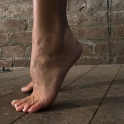 BIG TITTED MILF Tip toes and made to cum!