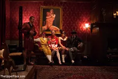 Bella Rossi - Masquerade Orgy with Nine Slaves,100 Horny Guests, Part Two | Picture (7)