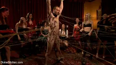Bobbi Starr - 40 women gangbang slaveboy for Bobbi Starr's birthday LIVE and PUBLIC! | Picture (4)