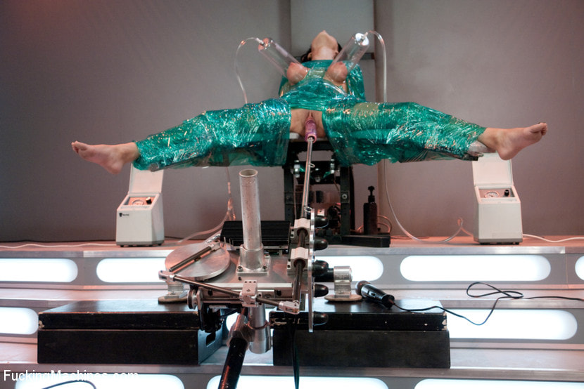 Alien Machines Take Breanne Benson To Orbit Orgasms