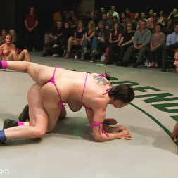 RD 14 of May's Live Tag Team Match: Totally non-scripted lesbian wrestling!