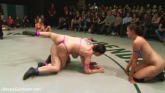 Bryn Blayne - RD 14 of May's Live Tag Team Match: Totally non-scripted lesbian wrestling! | Picture (7)