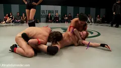 Bryn Blayne - RD 24 of Feb's Live Tag Team Match: Sexual molestation on the mat! Non-scripted! Shot Live! | Picture (6)