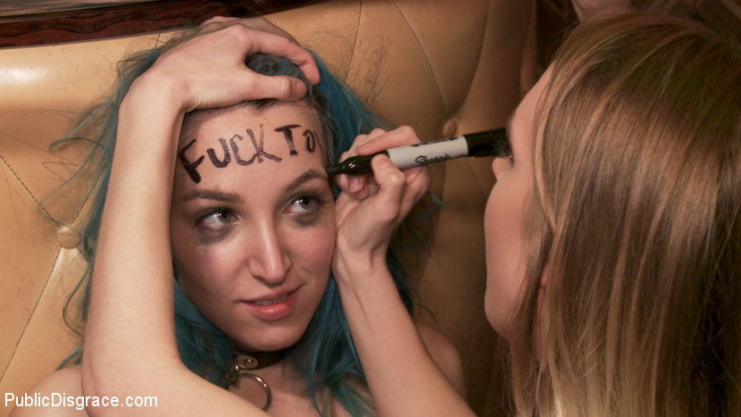 Spanish Punk Princess Liz Rainbow tormented by Cadence Lux!