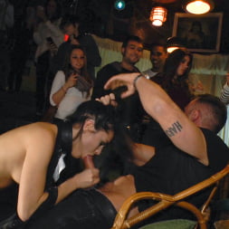 Perky Carolina Abril is Ravaged and Shamed in Crowded Bar