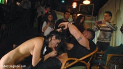 Carolina Abril - Perky Carolina Abril is Ravaged and Shamed in Crowded Bar | Picture (10)