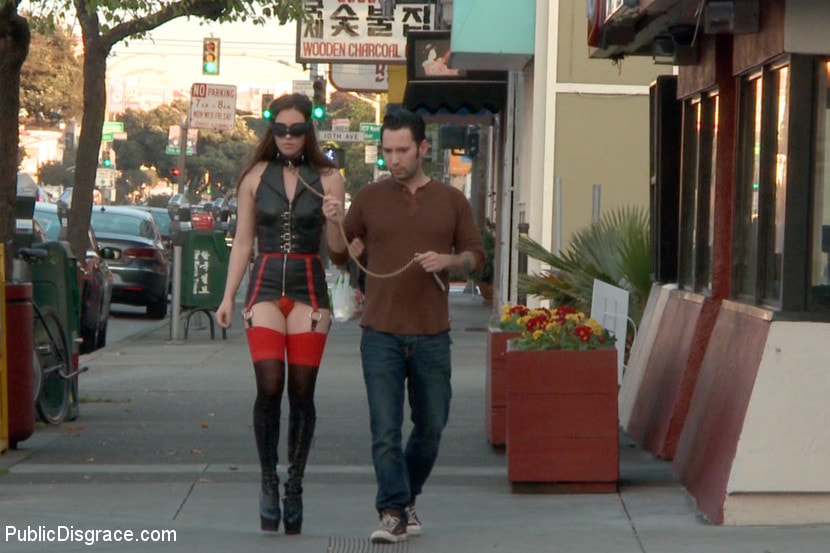 Casey Calvert Horny Anal Slut Strolls the Streets of San Francisco