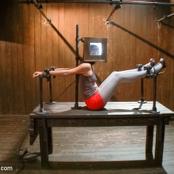 Pain slut surrenders to public ass-pounding
