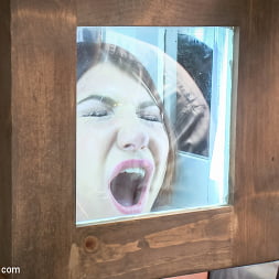 Pain slut surrenders to public ass-pounding