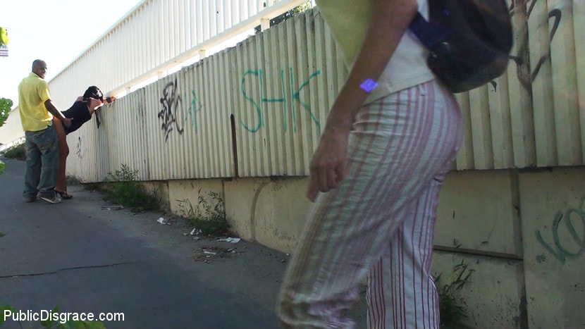 Ass fucking and cock sucking in public!