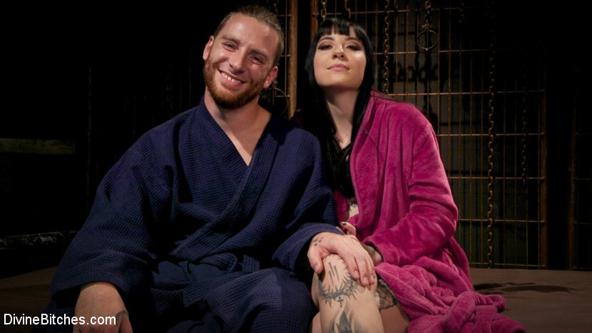 CASTRATION: Vicious Charlotte Sartre Destroys Pain Slut Sebastian Keys