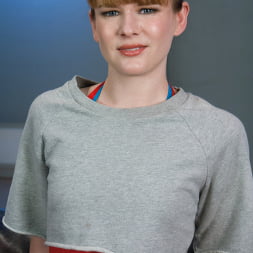Firey Ginger Loves the FuckingMachines in Her Pussy and Ass
