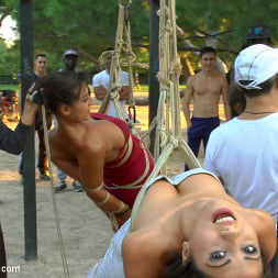 EVERY Slave Pussy Disgraced in Public European Fuckfest!