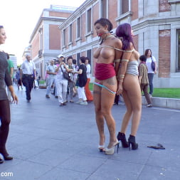 EVERY Slave Pussy Disgraced in Public European Fuckfest!