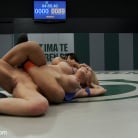 DragonLily in 'Sin makes the Dragon orgasm on the mat Still gets her ass kick and fucked Non-Scritped wrestling'