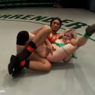 DragonLily in 'Tiny blonde is overpowered, dominated, and made to cum on the mat multiple times. Dragon Rules!'