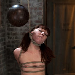 Sexy Emma Haize totally helpless as cock is jammed down her throat Left on the floor to suffer