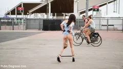Francesca DiCaprio - Young Whore Francesca DiCaprio Shamed, Tied-Up, and Fucked in Public! | Picture (3)