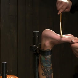 Milf made to squirt over and over. Fucked, caned, nipple torment, foot torture and a facial, fun day