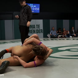 RD2: Girls helpless in wrestling holds, getting double teamed. Finger fucked and beaten on the mat.