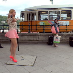 Busty Blonde Isabella Clark Public Double Penetration - Part 1