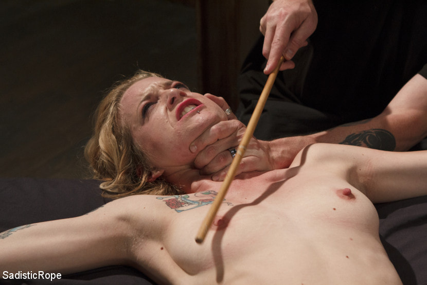 Petite Blonde Gets Destroyed in Extreme Bondage