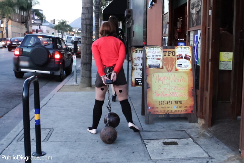 Jodi Taylor - Girl Next Store Shocked and Bound in Public, Ass Fucked, Humiliated | Picture (15)