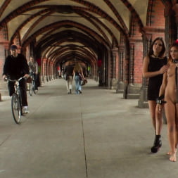 Filthy Lullu Gun Gets Fully Naked and Barefoot on Dirty Streets