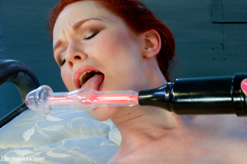 Justine is BACK for Lots of Electro-Orgasms!