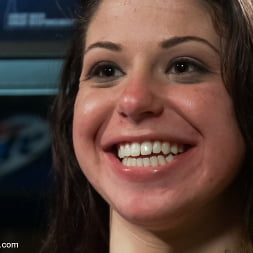 Smoking hot Brunette Humiliated and Fucked in Public