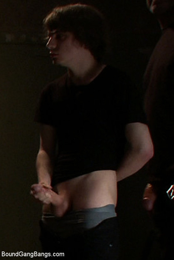 Hot Brunette Fantasizes of Being Dressed in Uniform and Aggressively Assfucked by a Group of Men