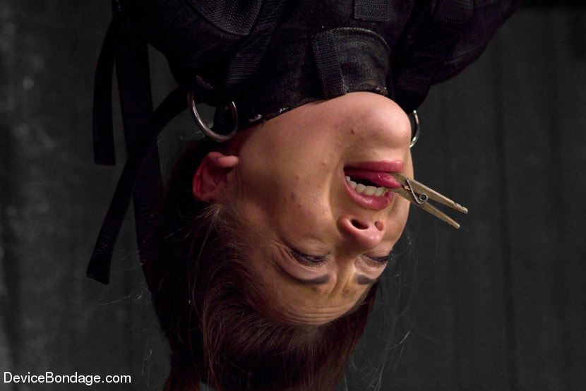 Kristina Rose Captured and fucked in extreme bondage positions