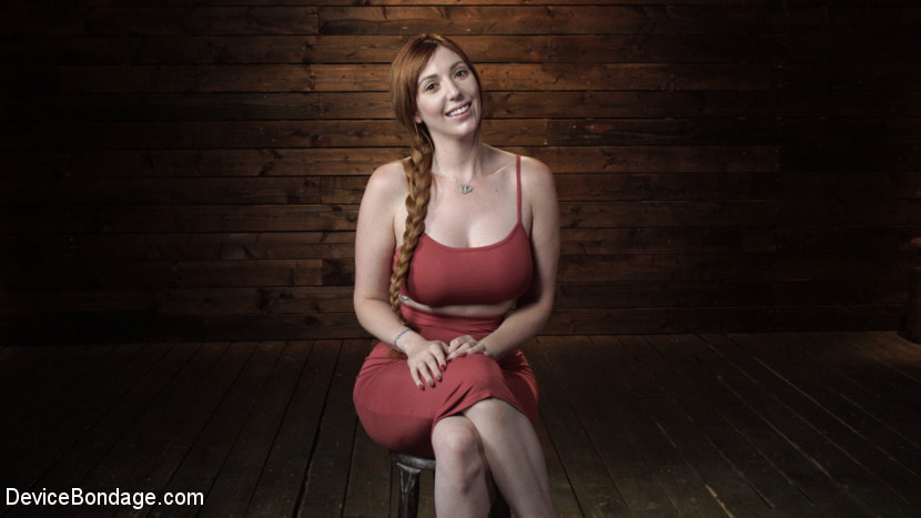 Lauren Phillips: Helpless Redhead in Brutal Bondage Made to Cum