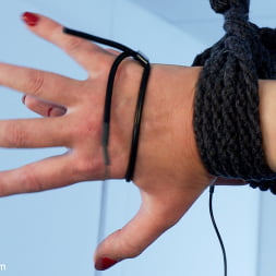 Cherry Torn in Painful Electric Copper Pipe Predicament!