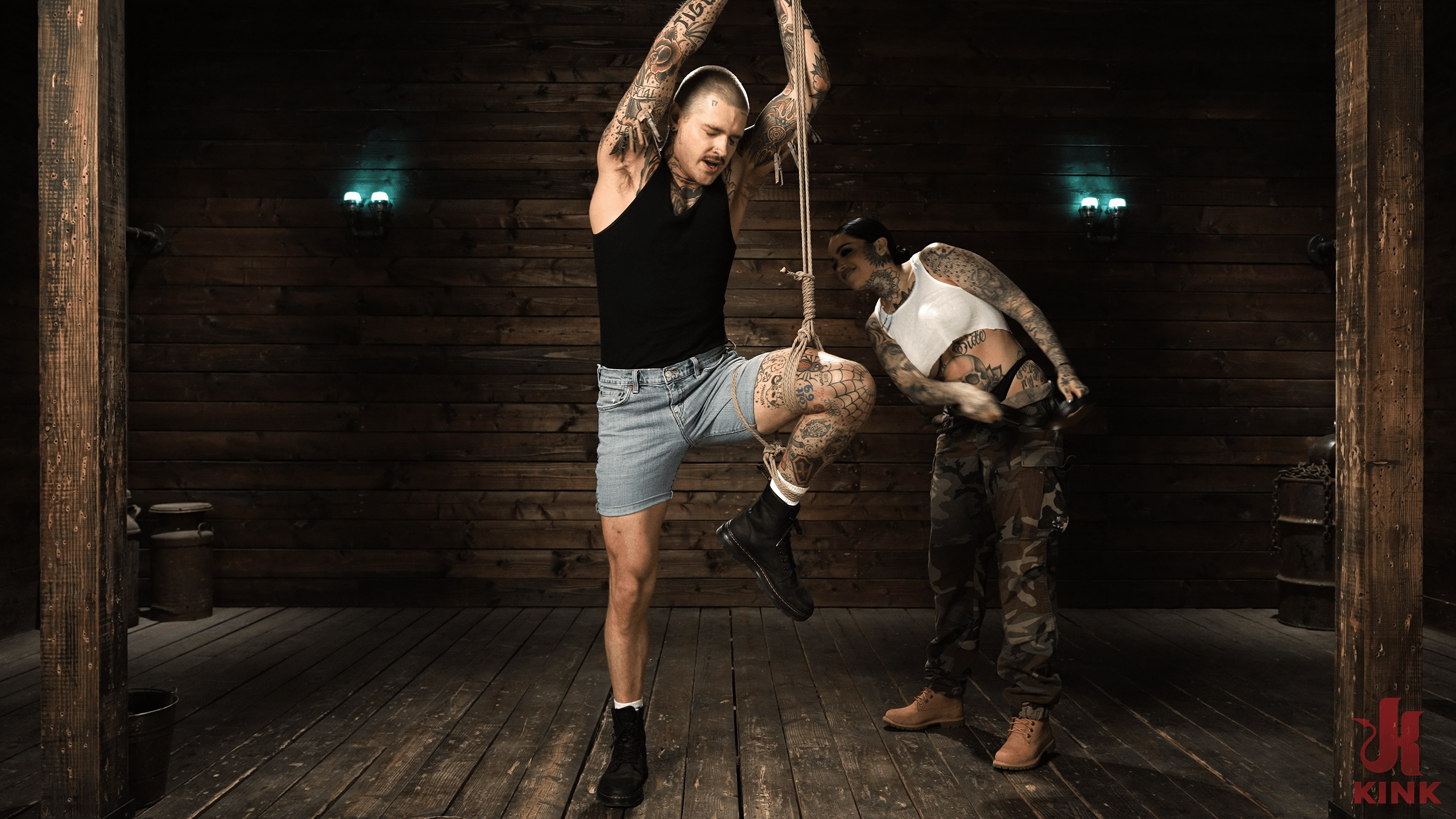 Breaking in the New Boy: Leigh Raven and Uncut James