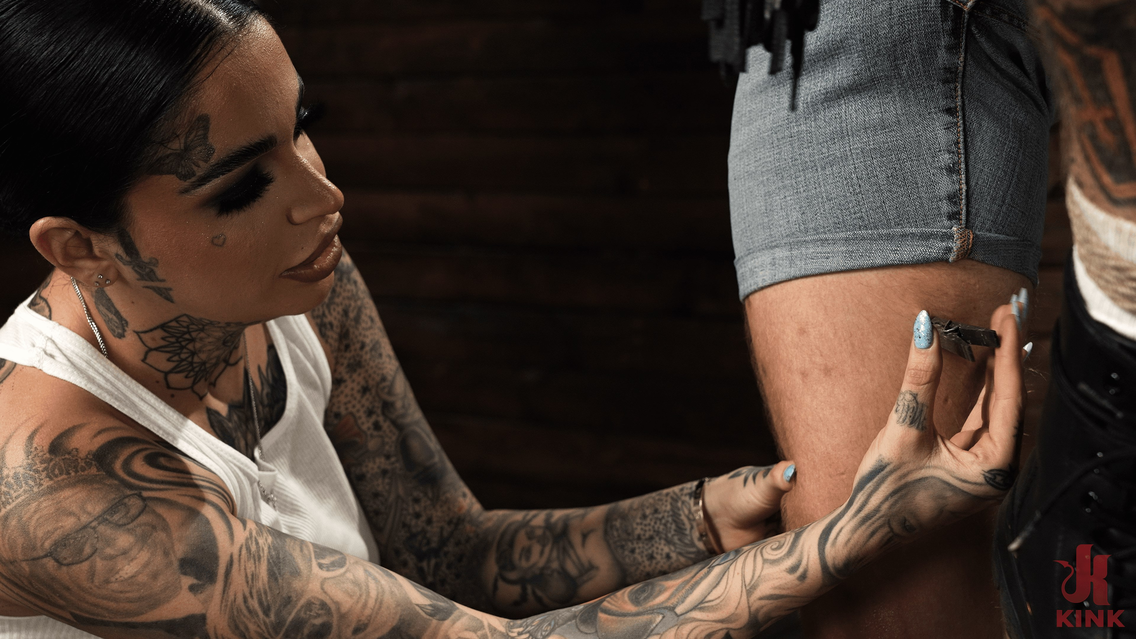Breaking in the New Boy: Leigh Raven and Uncut James